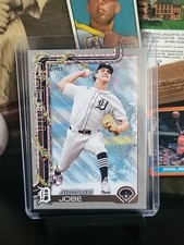 2025 Topps Holiday Jackson Jobe SP RC Silver Glitter #H160 Detroit Tigers ??