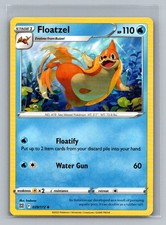 Floatzel 039/172 Stelle Brillanti Non Holo Carta Pokemon TCG Diamante Non Comune NM