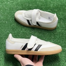 Adidas Samba Jane White Black Gum GS GS JR7436 NEW Sz 5.5 / WMNS 6.5