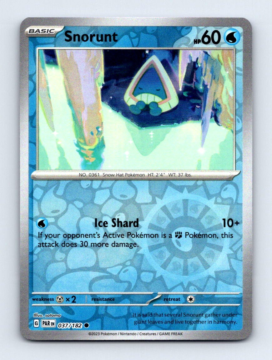 #37 2023 Paradox Rift - Snorunt Reverse Holo