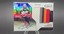 2017 Panini Certified - Freshman Fabric Signatures Chris Godwin #222 Mirror /499