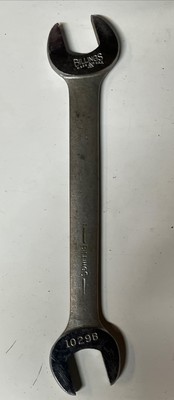 Vintage Billings Double Open End Wrench 1029B 3/4 - 11/16  CATERPILLAR