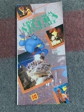 DISNEY MGM STUDIOS GUIDE MAP 1991 theme amusement park