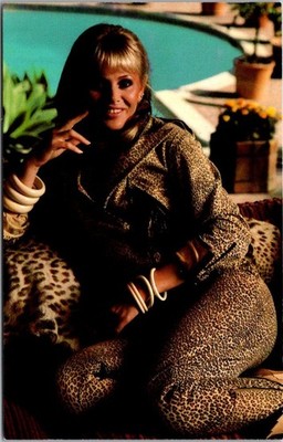 Britt Ekland Postcard 1981 Contact Colorphoto Douglas Kirkland Personality 78