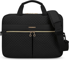 BAGSMART Laptop Bag, 15.6/17.3 Inch Briefcase for Women Large Laptop Case Comput