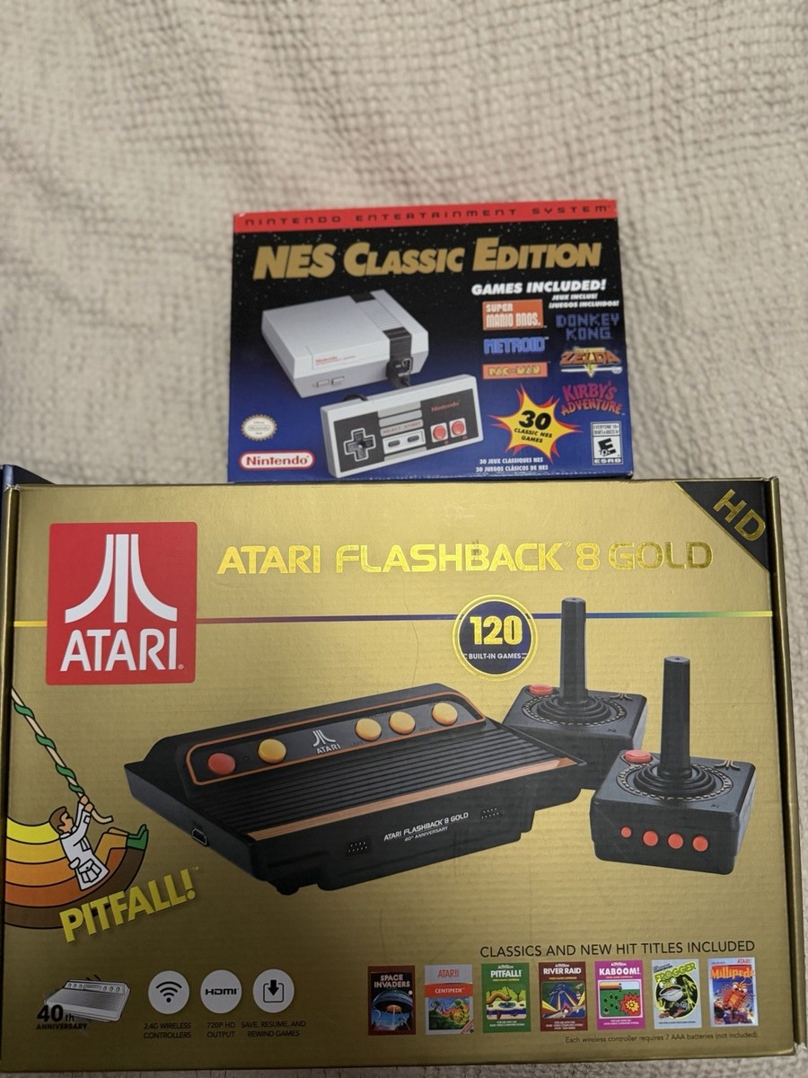 その他 Atari Flashback 8 Gold, good condition. Atari Flashback 8 Gold Deluxe HD Console 40th Anniversary Edition