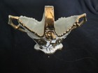 Vintage Porcelain Basket / Bud Vase w/Gold Trim - Made in Germany  4” x 4” — photo 8