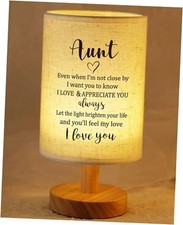 Best Aunt Gifts from Niece Nephew, to My Aunt Fabric Bedside Table Lamp