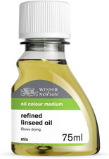 Refined Linseed Oil, 75Ml 2.5Oz Bottle