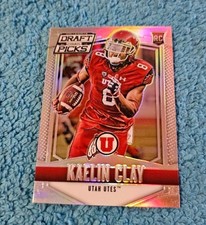 2015 Panini Prizm Draft Picks Kaelin Clay Utah Silver Prizm #249
