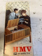 HMV APRIL 1969  TV/RADIO/STEREOGRAM/RECORD PLAYER CATALOGUE  VERY RARE