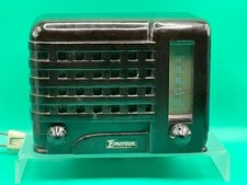 VTG 1947 Emerson 540a Tube Radio Stunning Bakelite Case LOOK!