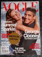 US Vogue  - June 2000 - Tidy Copy - GISELLE  & GEORGE CLOONEY Cover