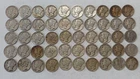 Full Roll of 50 90% Silver Mercury Dime $5 Face Value