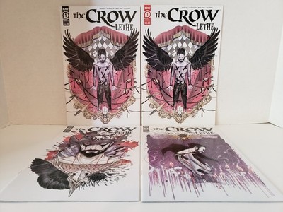 The Crow Lethe #1 2 3 (NM- or 9.2) - Peach Momoko - Full Set + #1 2nd Print!