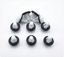 FIT DACIA 10x Interior Plastic Trim Clips Front Rear Door Card Panel Fascia