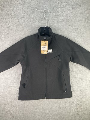 Helly Hansen Jacket Womens Small Black Soft Shell Max Bonded Newport