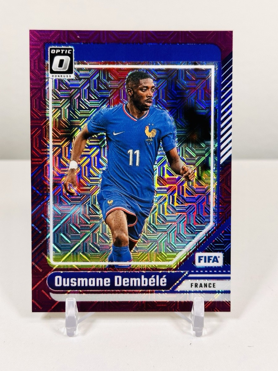 2024-25 Ousmane Dembele /25 SSP Optic Purple Mojo Prizm PSG FRANCE