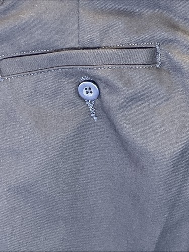 Dennis Uniform School Flat Front Pant Boys 8 Regular Irvington Style 077000 Navy - Picture 6 of 12