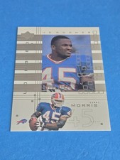 SAMMY MORRIS - 2000 UPPER DECK UD GRADED ROOKIE RC CARD #108 /1325. rookie card picture