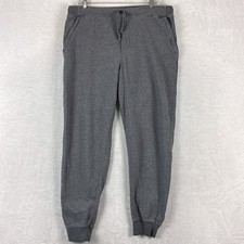 Patagonia Sweatpants Mens L Gray Joggers Mahnya Fleece Drawstring Preppy Outdoor