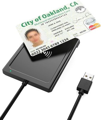 USB Chipkartenleser NFC Smart Card Reader für Windows Linux Android Zubehör
