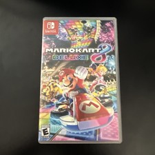 Authentic Box Case ONLY Replacement Nintendo Switch -- Mario Kart 8 Deluxe