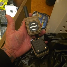 Long Range Walkie Talkie Headset X4 Two Way Radio Earpiece