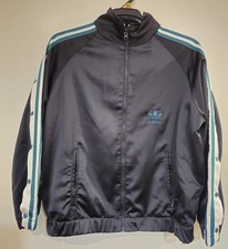 Adidas SAMPLE satin jacket Track Jacket Dh4600 Womens Size Small Relaxed-fit