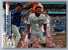 2020 Topps Update #U-284 Battery Bath (Walker Buehler / Russell Martin)