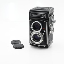 Rolleicord VB Medium Format TLR Film Camera w/75mm Lens 681
