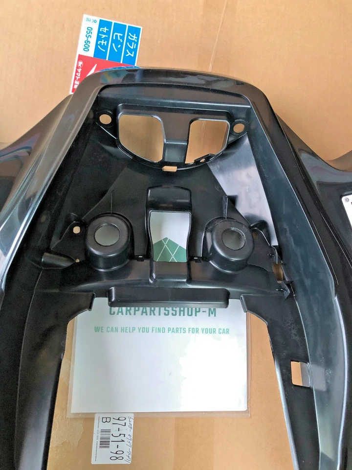 Guardabarros trasero honda trx700xx 8 nha79mr negro metálico 80150-HP6-A00ZB Foto 2 de 4