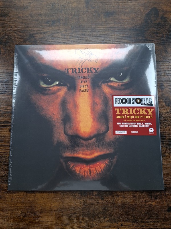 Tricky 12" vinyl lp Angels With Dirty Faces rsd 2024 orange  coloured 2xlp