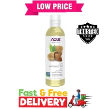 Solutions, Sweet Almond Oil, 100% Pure Moisturizing Oil, Promotes Healthy-Lookin