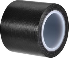 uxcell Heat Resistant Tape High Temperature Transfer 0.13mm, Black