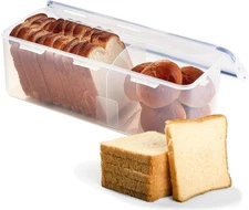 LocknLock Easy Essentials Food Storage lids Airtight containers BPA Free Bread B