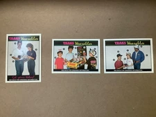 1991 Traks Wearable Ordering Information Card A, B & C (Lot of 3 Cards)