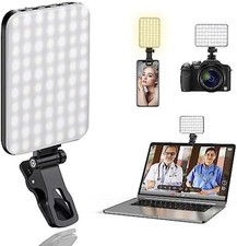 "Luz LED para tel fono con carga USB para selfies luz de fotograf a port til.202