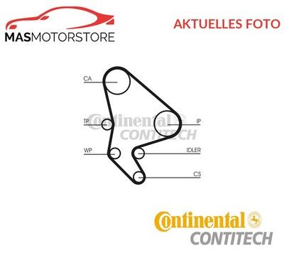ZAHNRIEMENSATZ SET KIT CONTITECH CT986K2 A FÜR FIAT SCUDO 1.9 D 1.9L 51KW