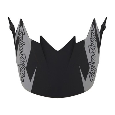 Troy Lee Designs GP Helmvisier, Slice, black/gray 