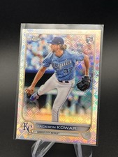 2022 Topps Chrome Logofractor Edition #105 Jackson Kowar RC Kansas City Royals