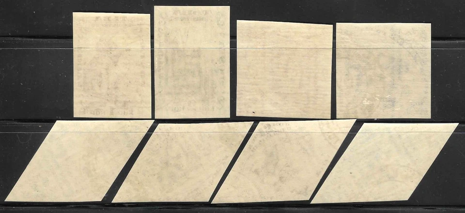 Russia Tanna Tuva Imperf Stamps 1934 SC# 45a-52a Registered Mail Stamps - Image 2 of 2