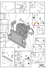 VOLVO V60 MK1 Cooling System Hose 31338213 NEW
