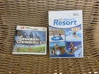 Wii Sports Resort Nintendo Wii Complete + Xenoblade Chronicles 3DS Game Lot
