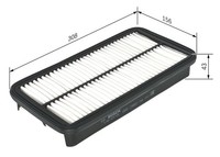 Luftfilter Bosch 1 987 429 135 FüR Toyota
