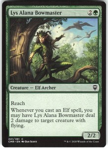 Lys Alana Bowmaster #241 Commander Legends Common