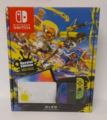 Nintendo Switch (OLED Model) HEG-001 Splatoon 3 Edition Video Game Console -...