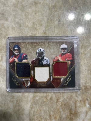 2014 Topps Triple Threads Relic Trios Base /36 Tom Savage Tajh Boyd Rookie RC