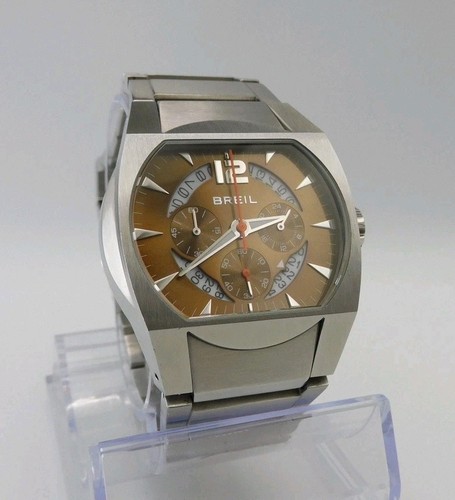 Breil Men's Watch BW017S Chronograph Quartz Watch NEW BATTERY FITTED.