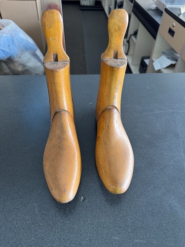 Edwardian Beech Wood Boot Lasts FREE SHIPPING